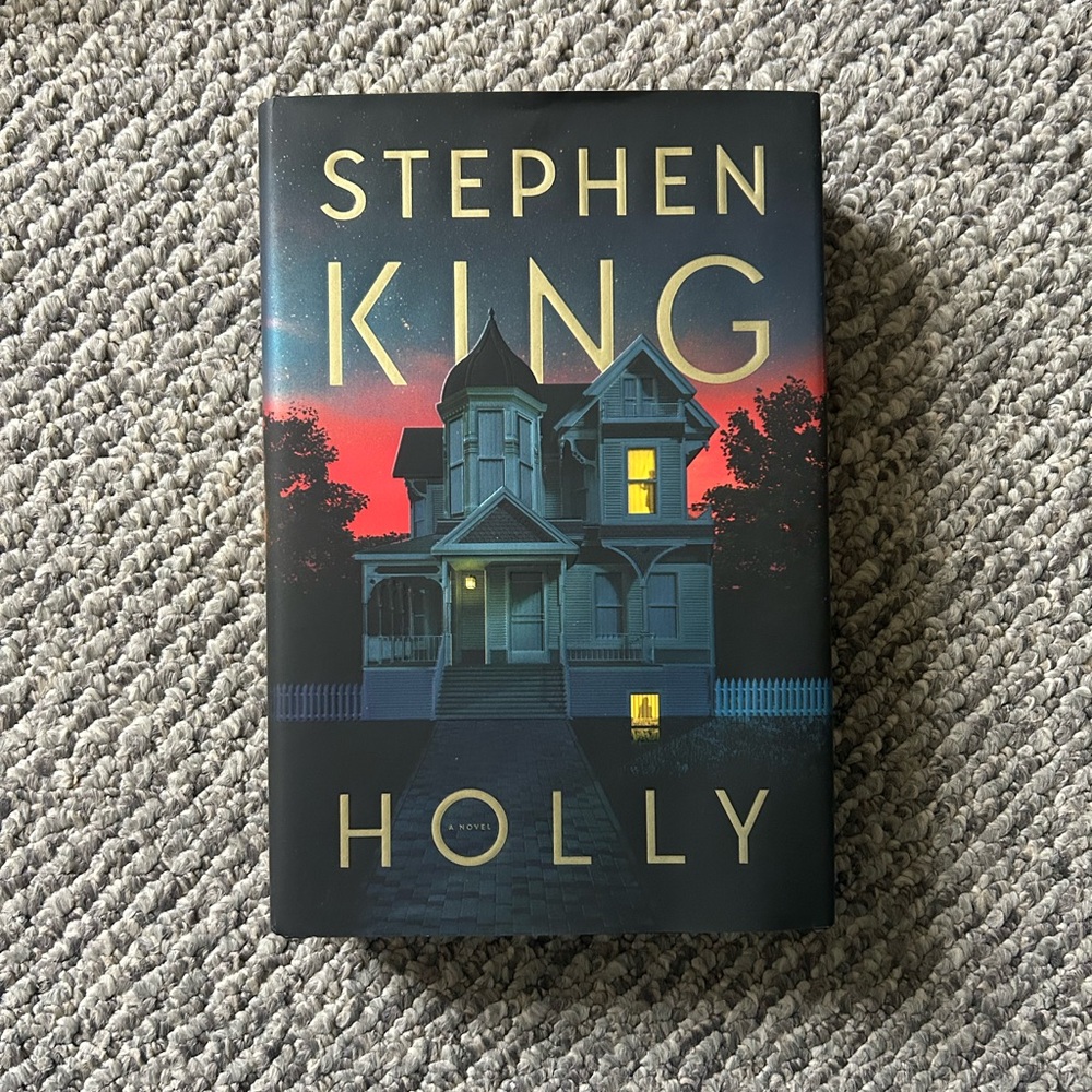 'Holly' Hardcover Book by Stephen King